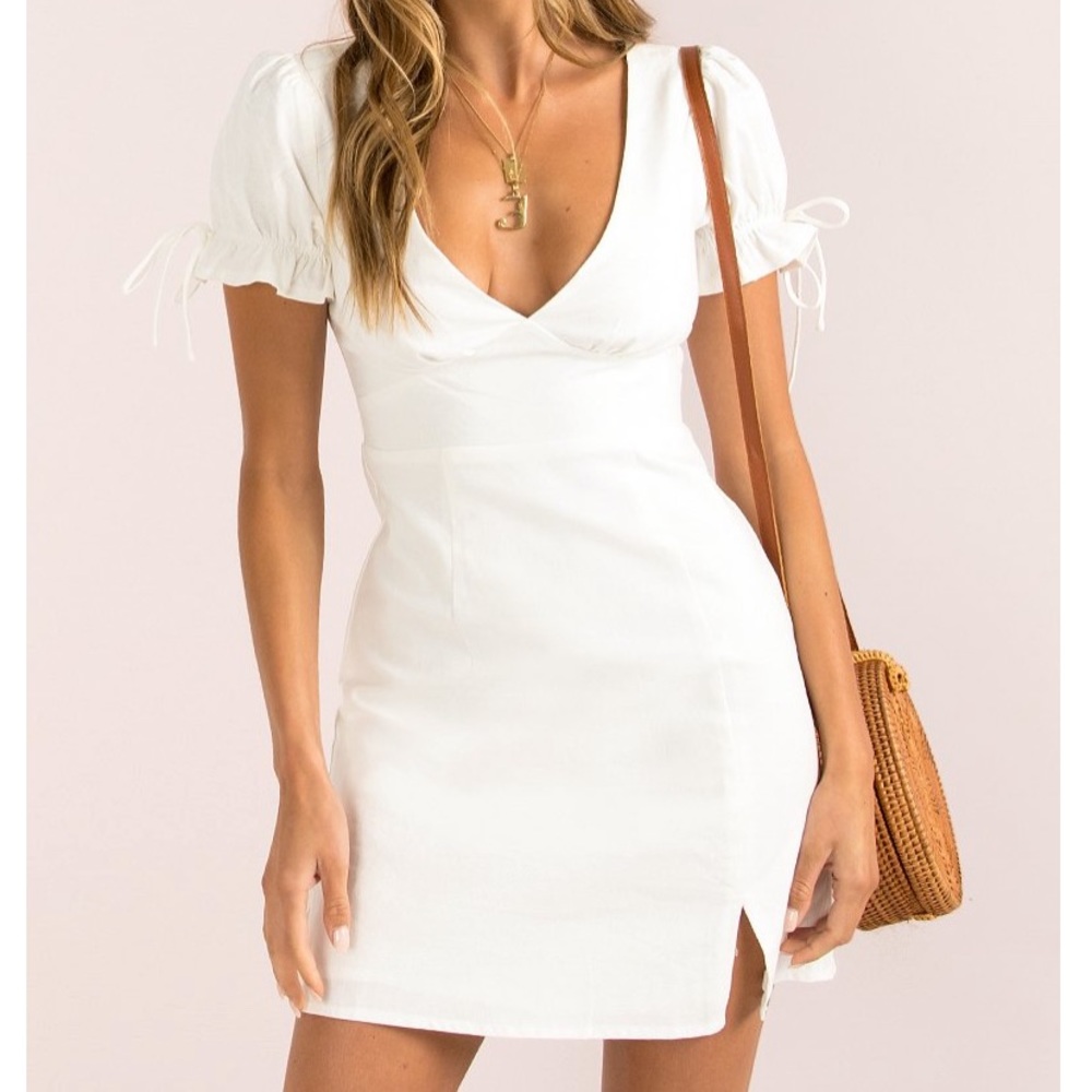 Sundae Muse Amalfi Dress White Mini